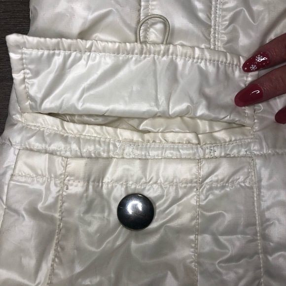 White winter jacket - mid length - Picture 5 of 5